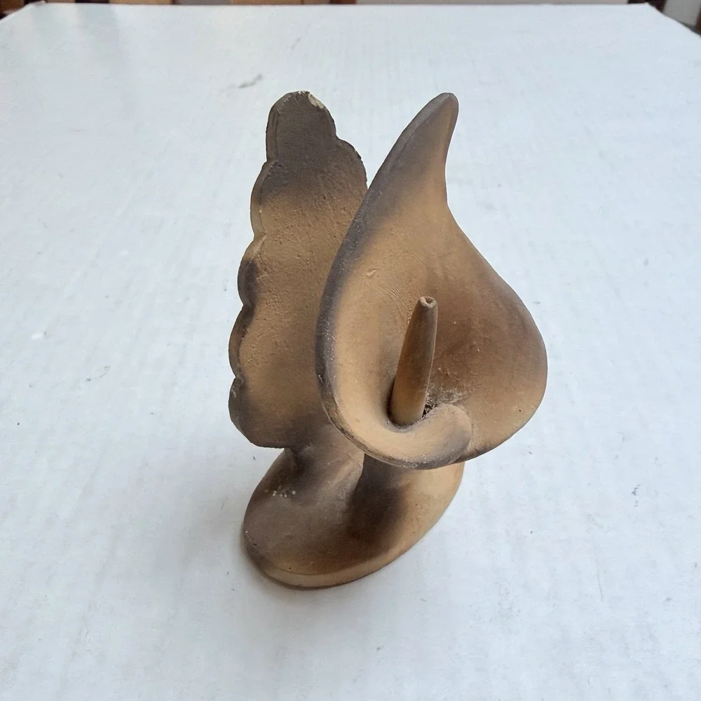 Vintage Calla Lily Ceramic Pottery Art Deco Gift Decor Garden Cottage